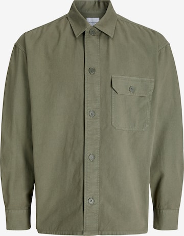 Chemise 'JJEDover' JACK & JONES en vert : devant