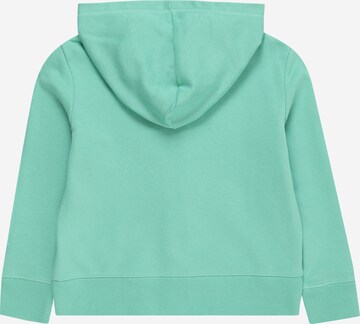 GAP - Sudadera con cremallera en verde