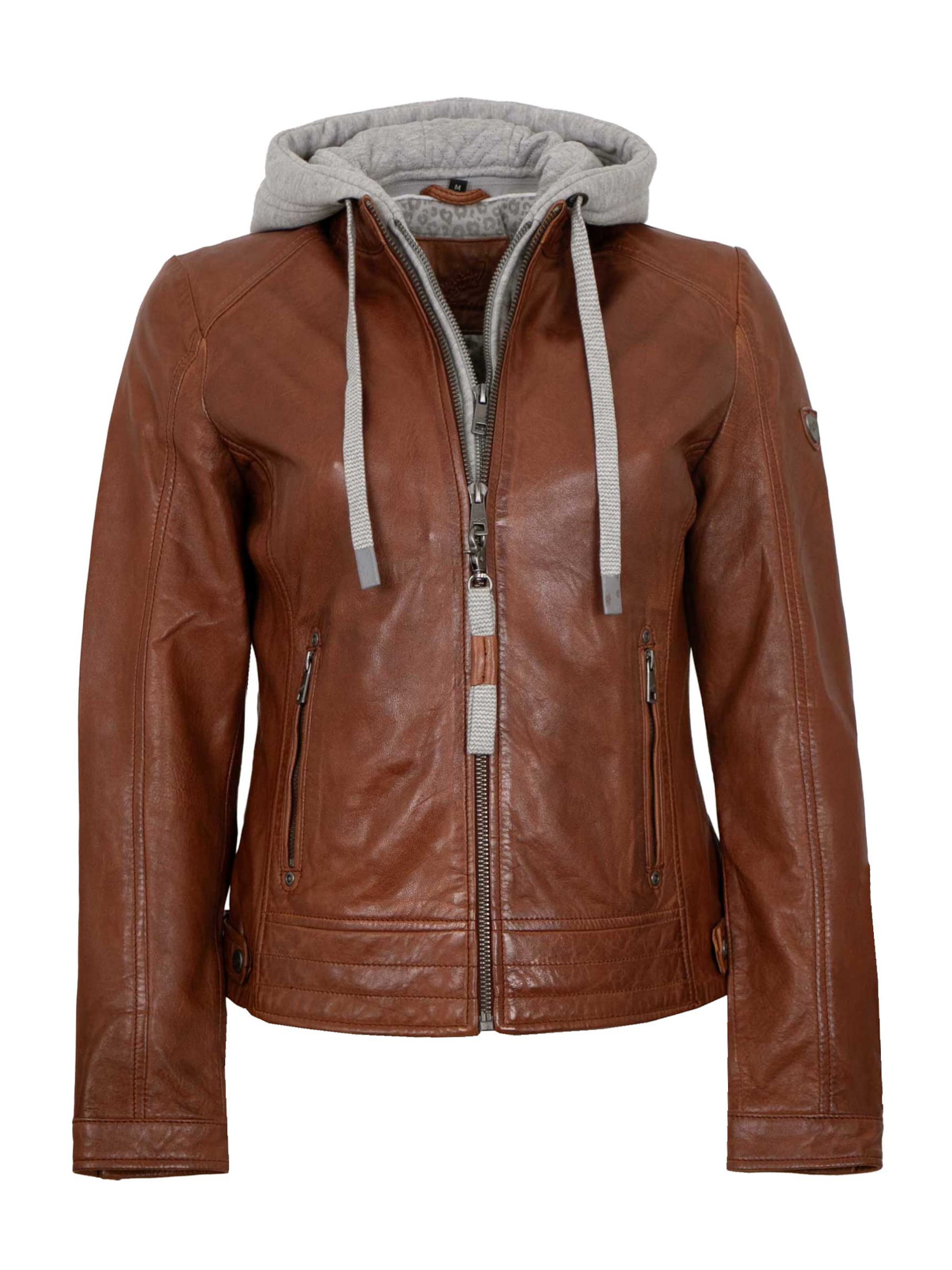 Mauritius Übergangsjacke 'MWAleni'‌‌‌‌‌‌‌‌ in Braun: Vorderseite