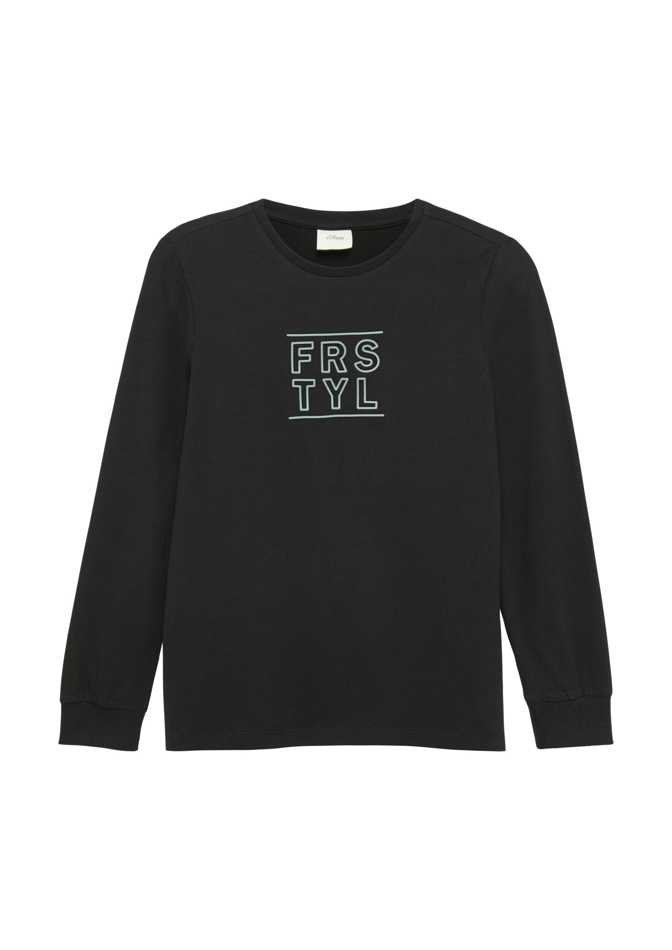 s.Oliver Shirt in Schwarz: Vorderseite