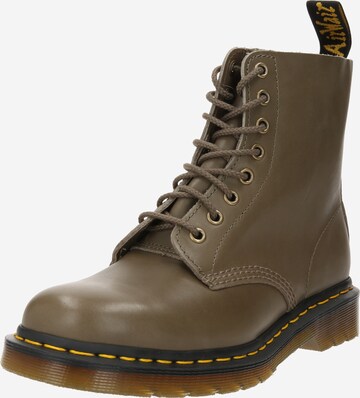 Bottines à lacets '1460 Pascal' Dr. Martens en vert : devant