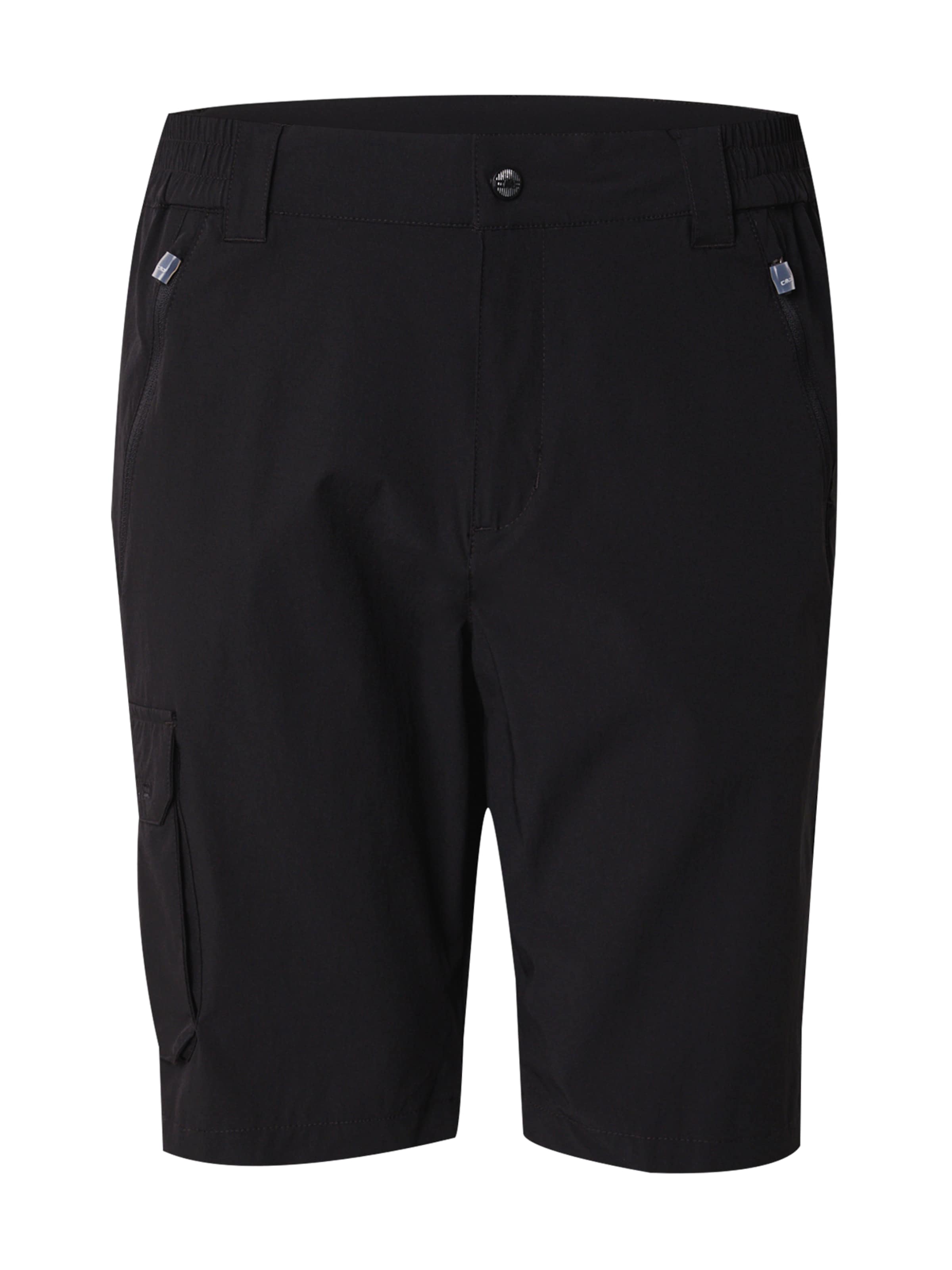 CMP Обычный Штаны в спортивном стиле в Черный: спереди