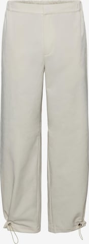 IIQUAL Tapered Byxa 'ZOEY' i beige: framsida