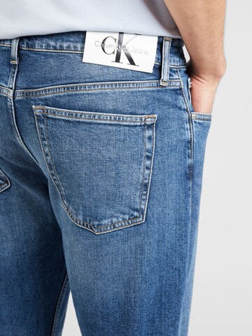 Calvin Klein Jeans - Slimfit Calças de ganga 'SLIM TAPER' em azul