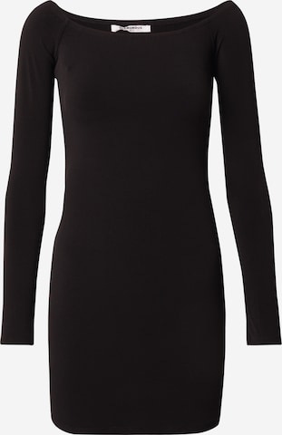 GLAMOROUS Mekko värissä musta: etupuoli