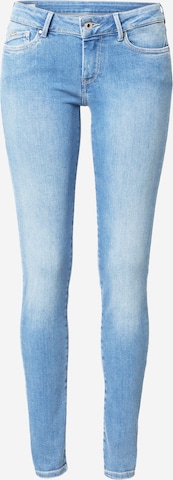 Pepe Jeans Skinny Jeans 'PIXIE' in Blauw: voorkant