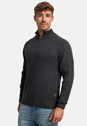 INDICODE JEANS Trui 'Lokant' in Grijs