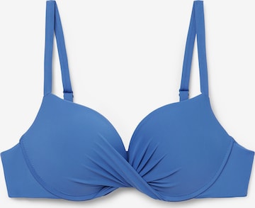 CALZEDONIA Bikinitop in Blau: Vorderseite