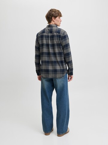 mėlyna JACK & JONES Standartinis modelis Marškiniai 'JJJAMES'