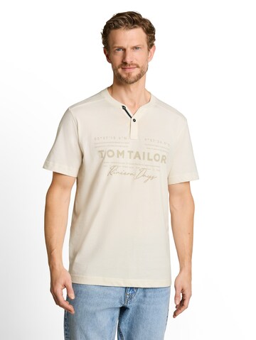 TOM TAILOR Shirt in White: front