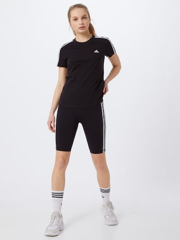 ADIDAS SPORTSWEARTehnička sportska majica 'Essentials' - crna boja