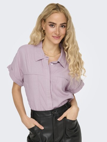 Camicia da donna 'ONLCaro' di ONLY in lilla