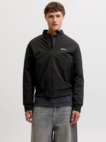 Veste mi-saison 'JJEBROOKLYN' JACK & JONES en noir : devant
