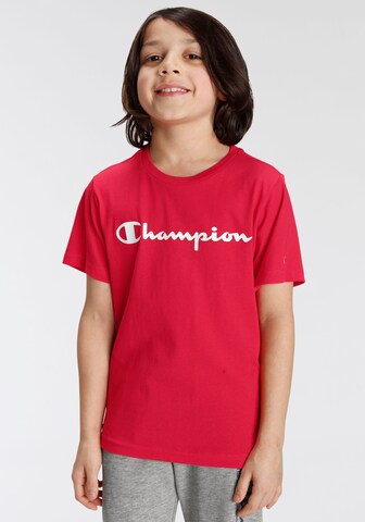 Champion T-Shirt in Rot: predná strana
