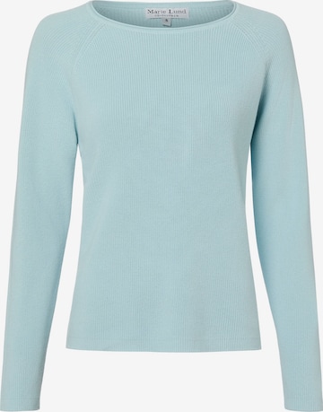 Pull-over Marie Lund en bleu : devant