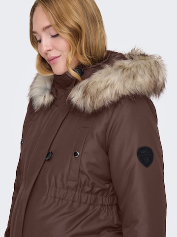 Parka d’hiver 'OLMIris' Only Maternity en marron