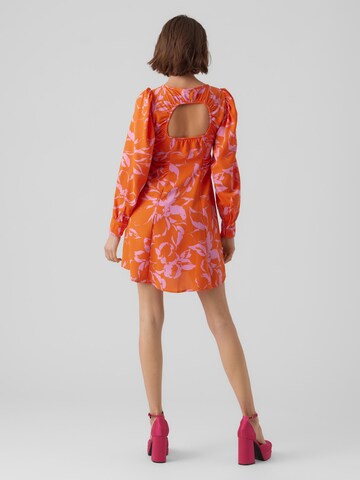 VERO MODA Jurk in Oranje