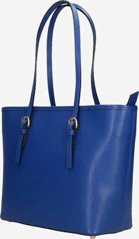 Borsa a spalla di Gave Lux in blu: frontale