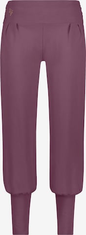 Urban Goddess Yoga & Activewear Harem Pants 'Dakini Yoga' in Purple: front