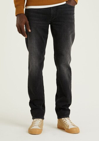 Regular Jean 'Iron Onyx' CHASIN' en noir : devant