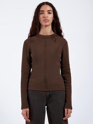 Dr. Denim Top 'Stella Waffle Top' in Bruin