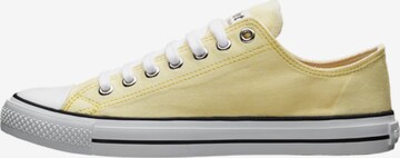 Ethletic Sneaker low i gul: forside