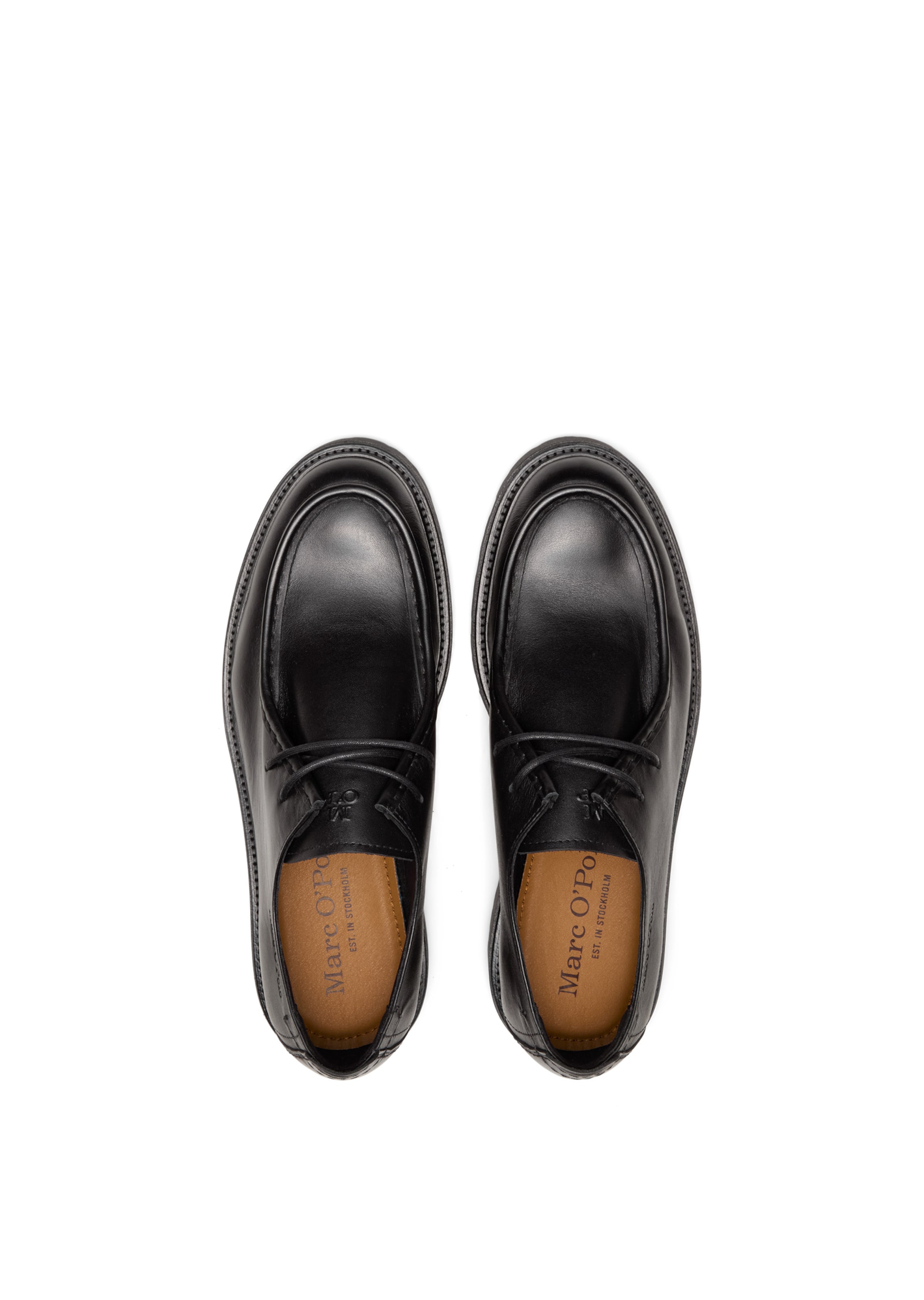 Chaussure à lacets 'Phil' Marc O'Polo en noir