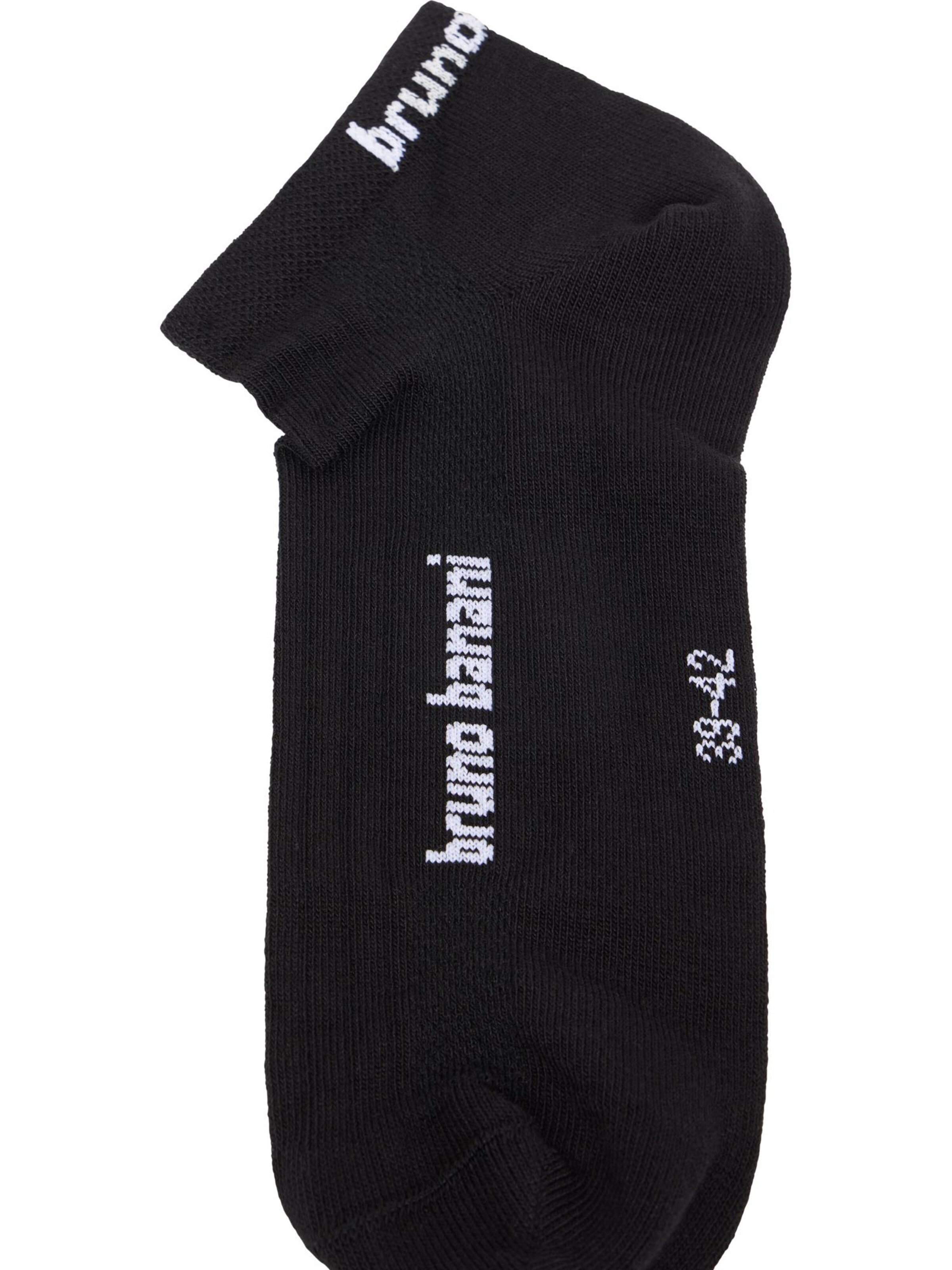 Bruno Banani Socken 'Coffey' in Schwarz