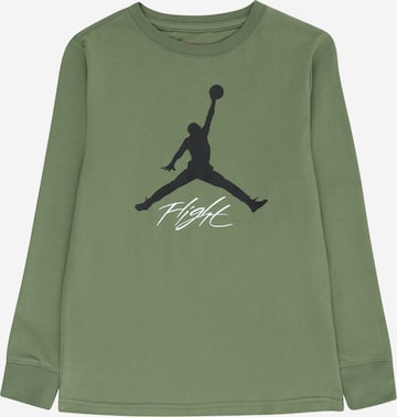 Tricou de la Jordan pe verde: față