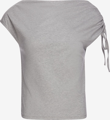 T-shirt usha BLACK LABEL en gris : devant
