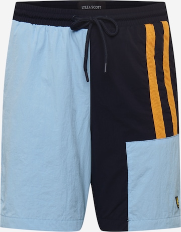 Lyle & Scott Loose fit Pants in Blue: front