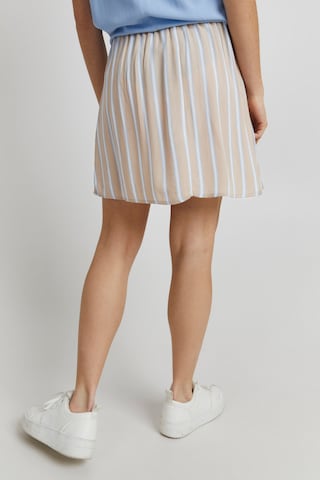 ICHI Skirt 'IHMARRAKECH AOP' in Beige