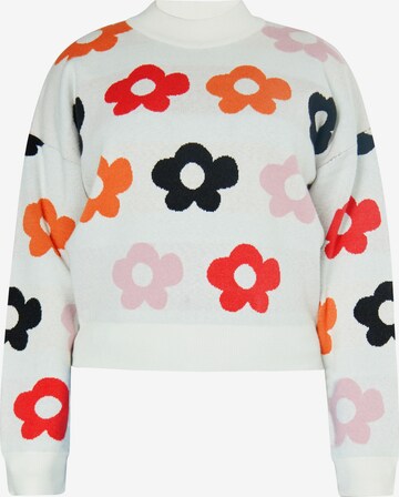 MYMO Sweater in White: front