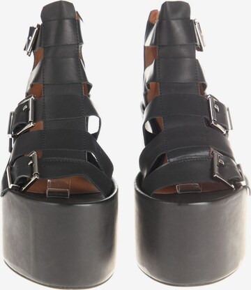 Jeffrey Campbell Sandaletten 40 in Schwarz