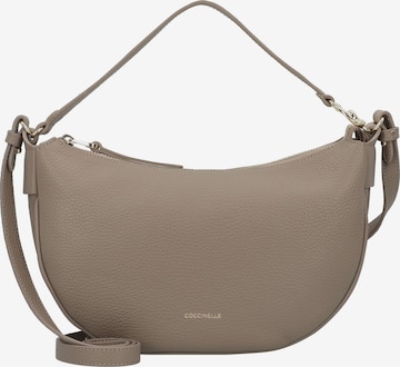 Borsa a spalla 'C-Easy' di Coccinelle in grigio: frontale
