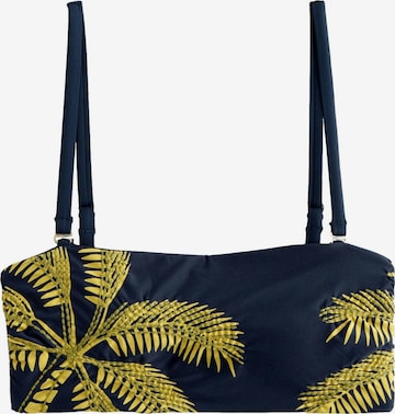 mėlyna Next Bandeau Bikinio viršutinė dalis: priekis