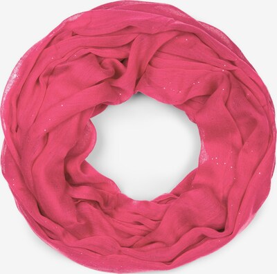 styleBREAKER Schlauchschal 'Loop mit Glitzer unifarben' in One Size in pink, Produktansicht
