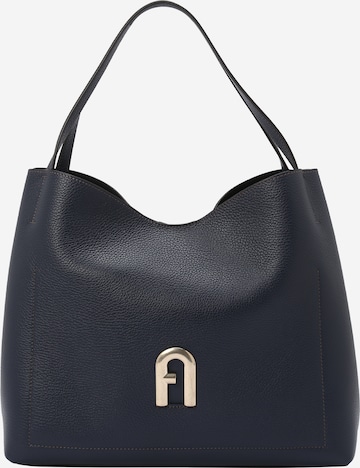 FURLA - Bolso de hombro 'PRIMULA' en azul: frente