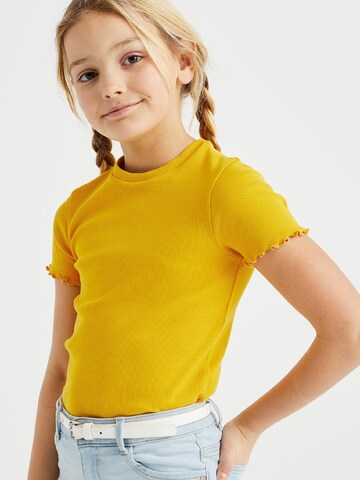 WE Fashion Shirt in Yellow: front