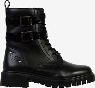 Bottines 'Lederstiefeletten Aimie' Kaporal en noir : devant