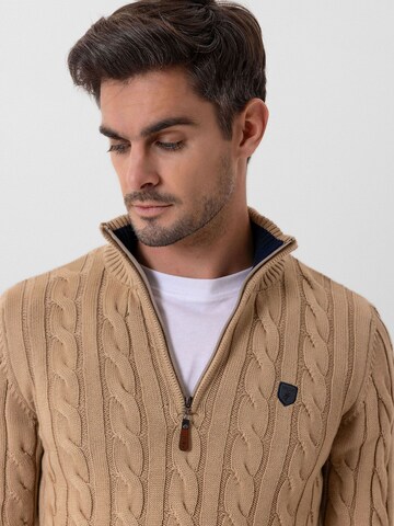 Jacey Quinn Pullover 'Edward' i beige