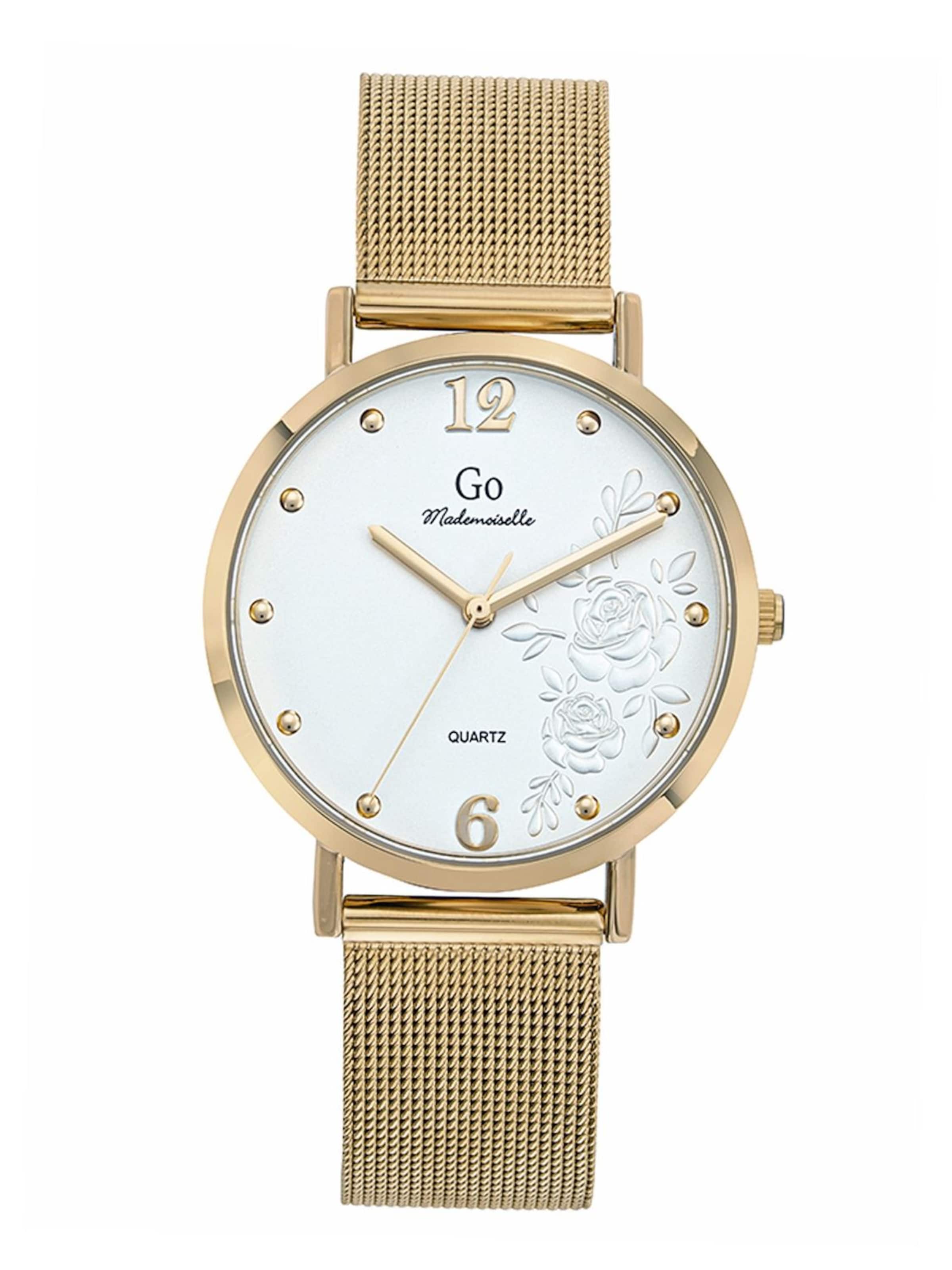 GO GirlOnly Analoguhr‌‌‌‌‌‌‌‌ in Gold: Vorderseite