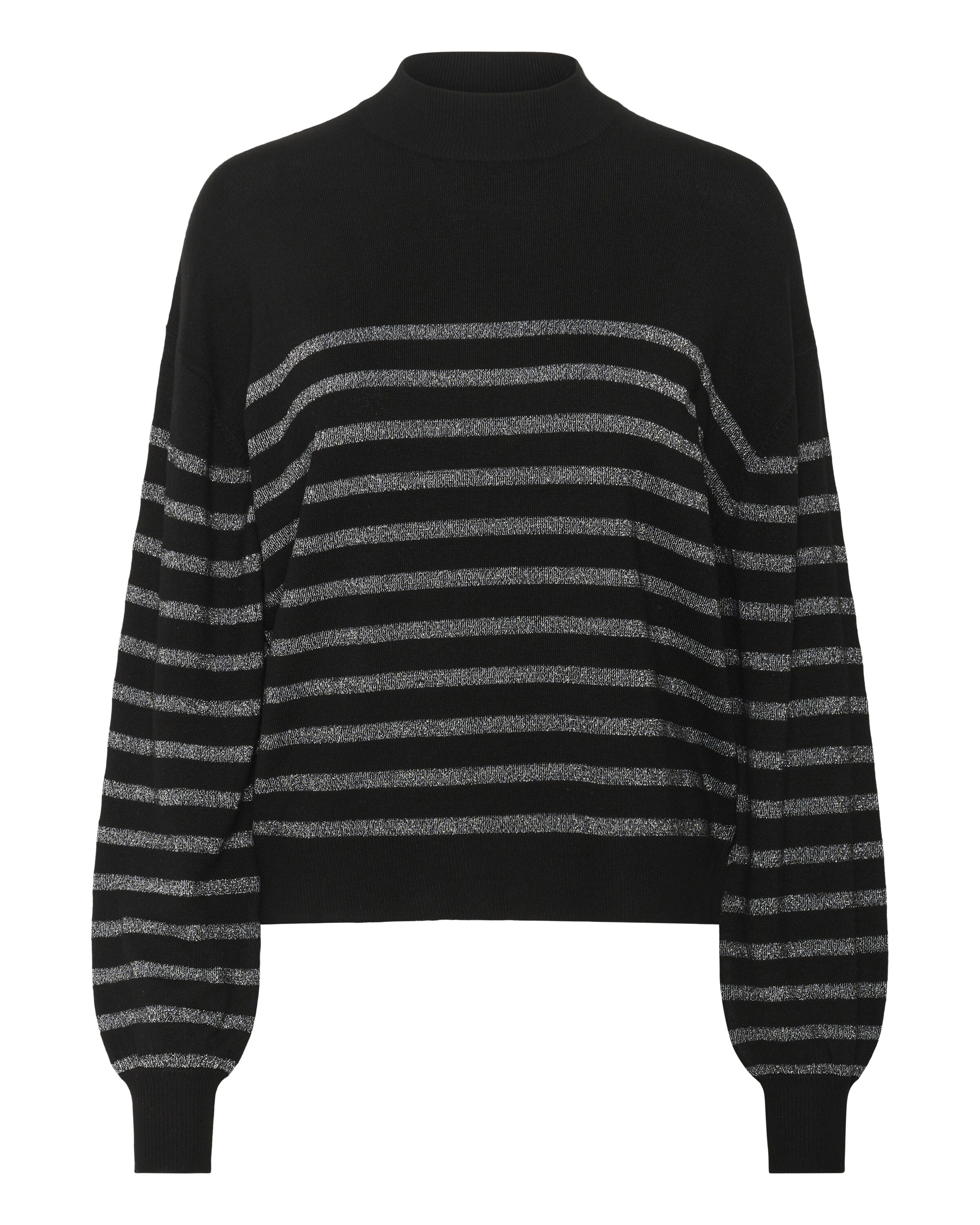 Kaffe Sweater 'KALizz' in Black / Silver, Item view