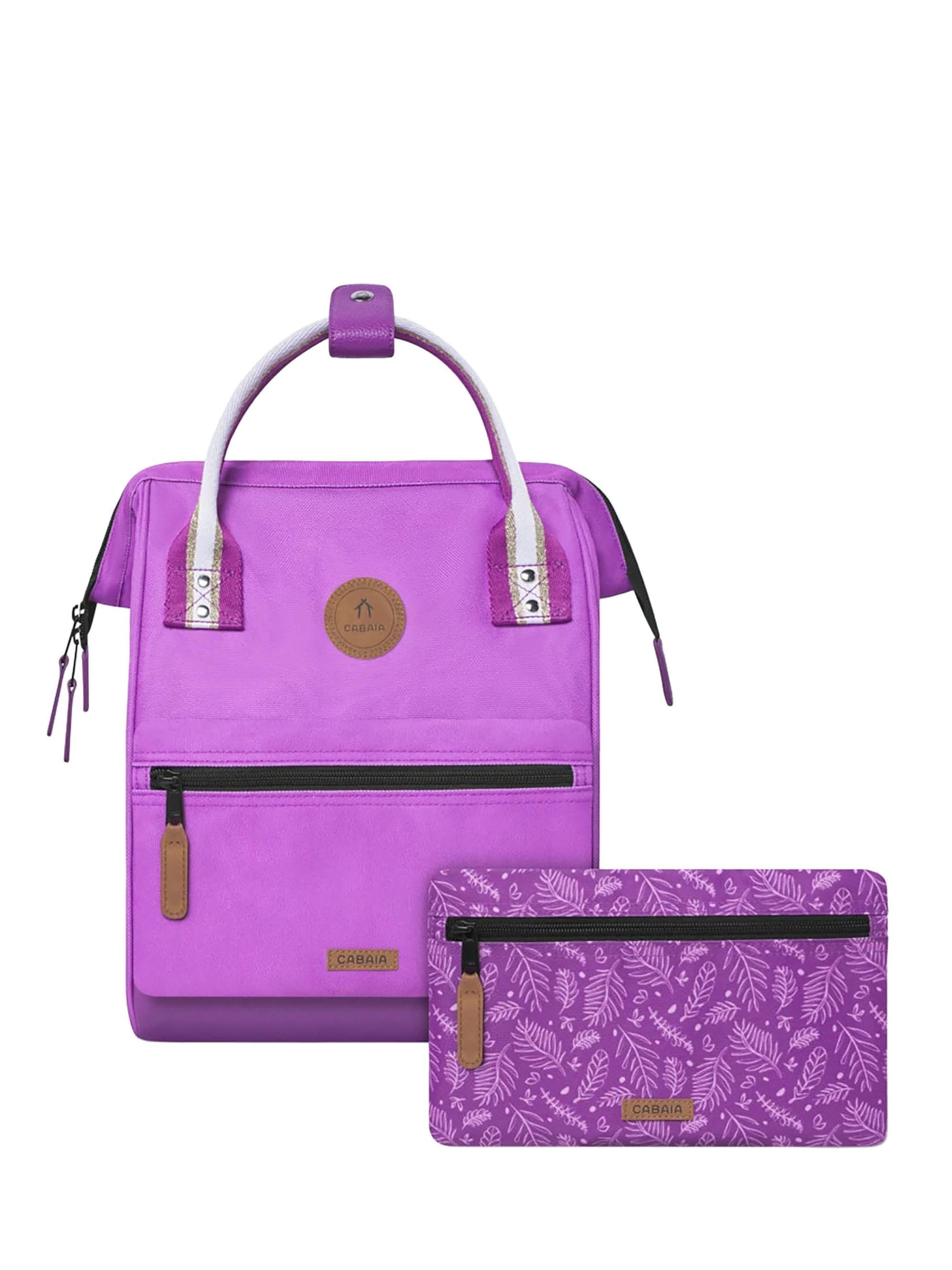 Cabaia Rucksack 'Naxos S' in Lila: Vorderseite