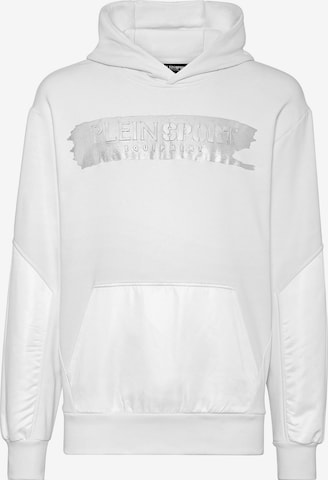 Felpa di Plein Sport in bianco: frontale