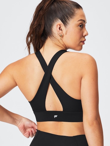 Fabletics Bustier BH 'Oasis Twist' in Schwarz