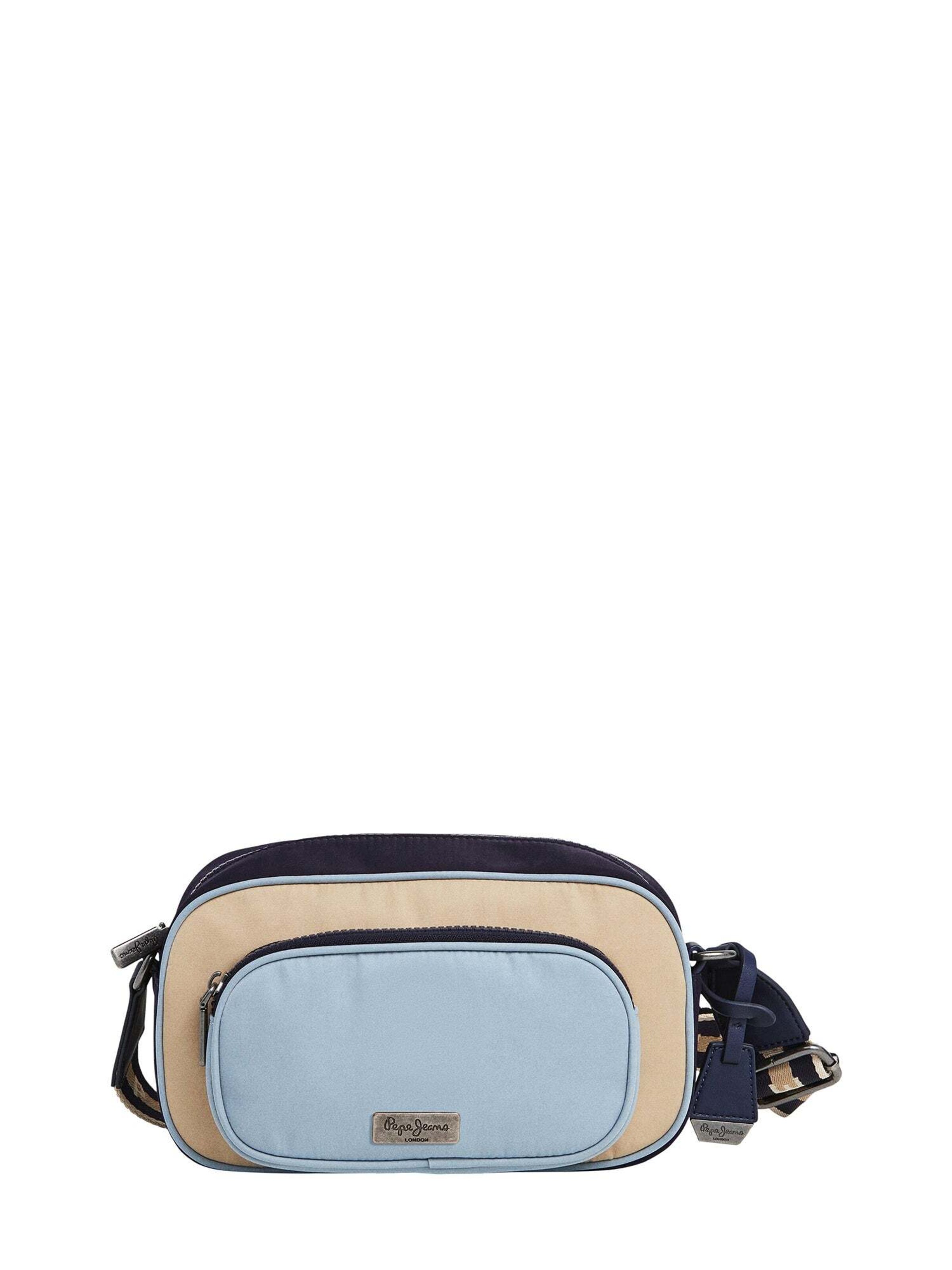 Pepe Jeans Handtas in Blauw: voorkant