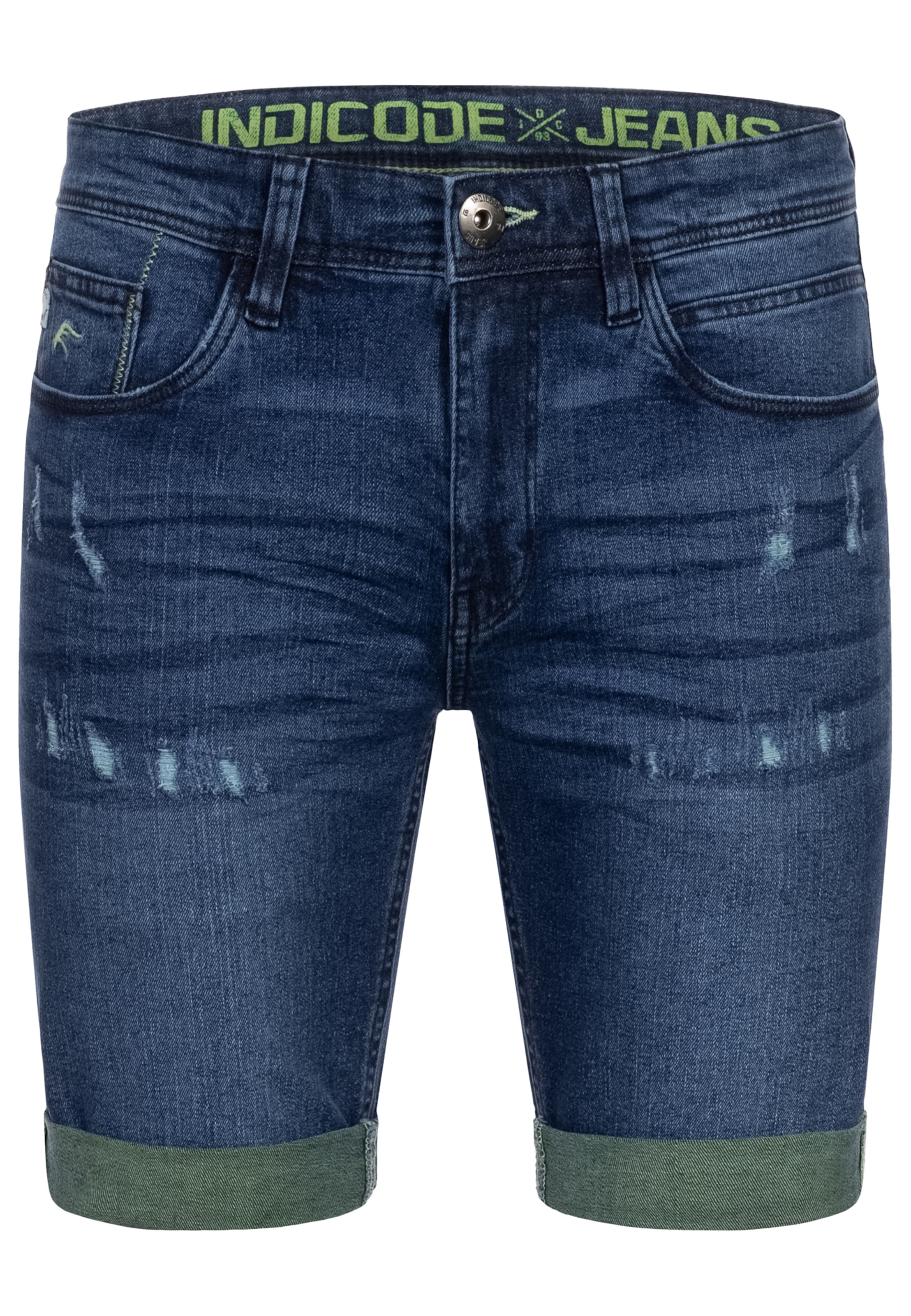INDICODE JEANS Regular Jeans 'Zalento' in Blue: front