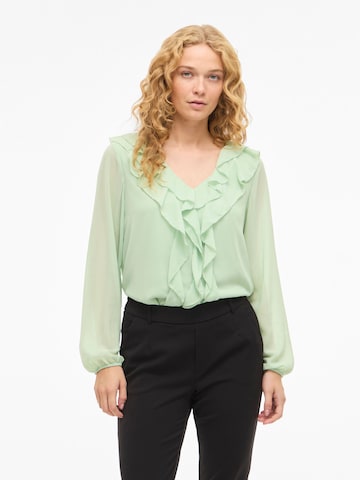 VILA Blouse 'VIAne' in Green: front