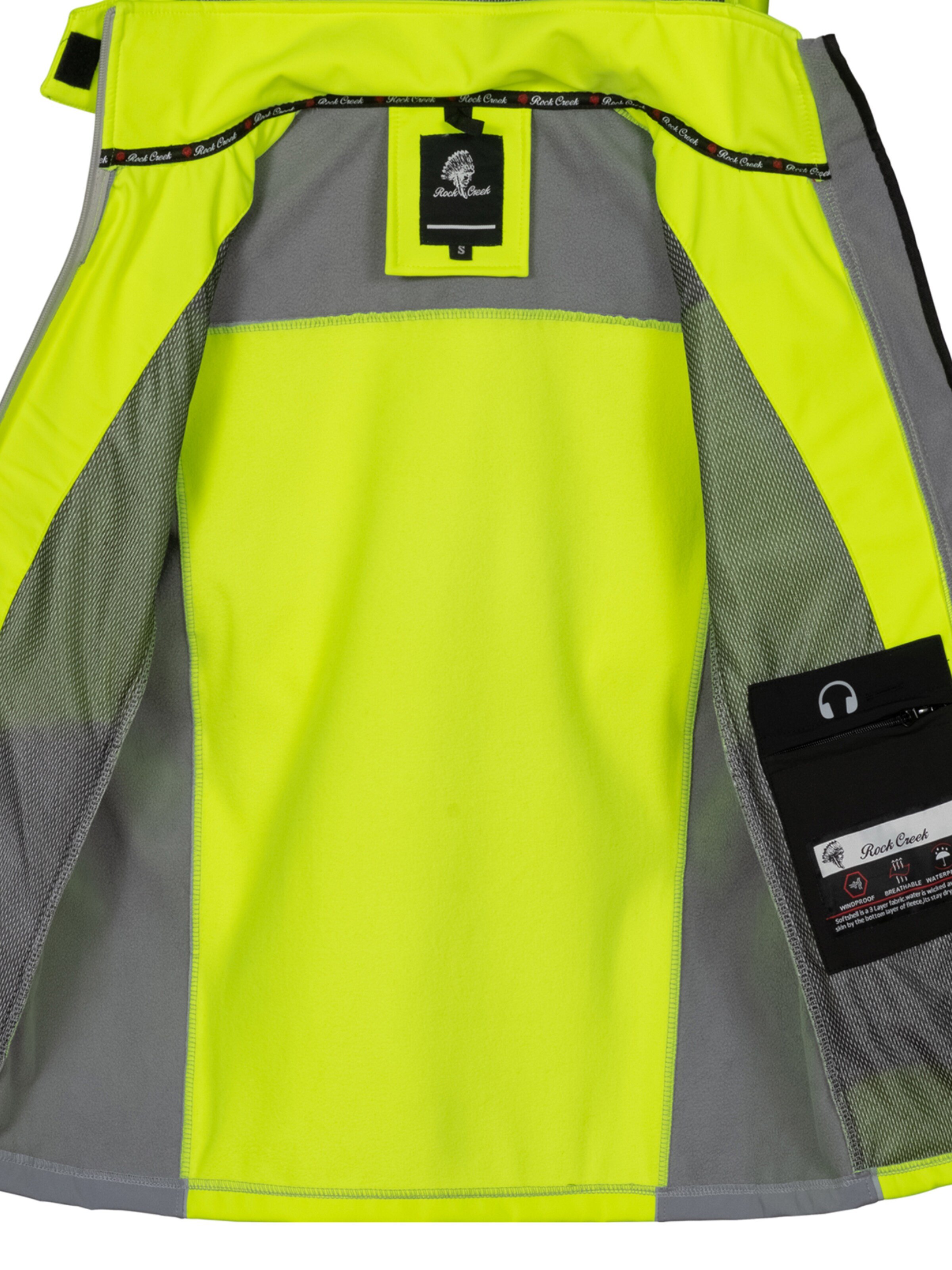 Rock Creek Outdoor jacket in Yellow